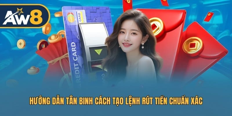 Hướng dẫn tân binh cách tạo lệnh rút tiền chuẩn xác