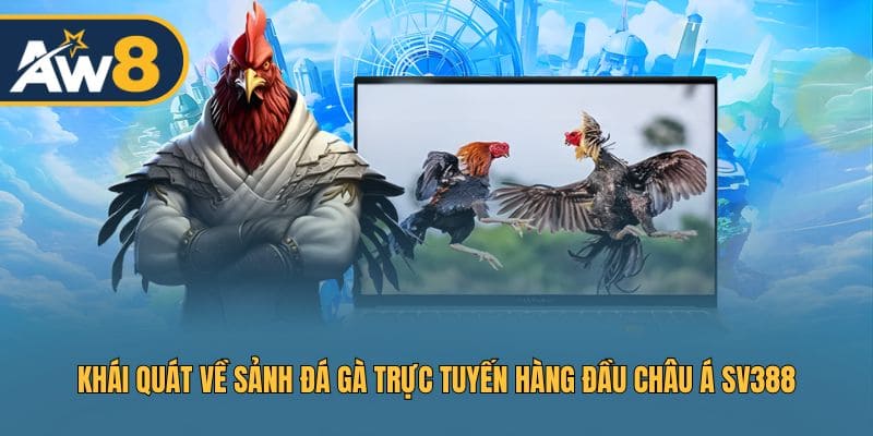 Tổng quan về sảnh đá gà trực tuyến nổi bật SV388