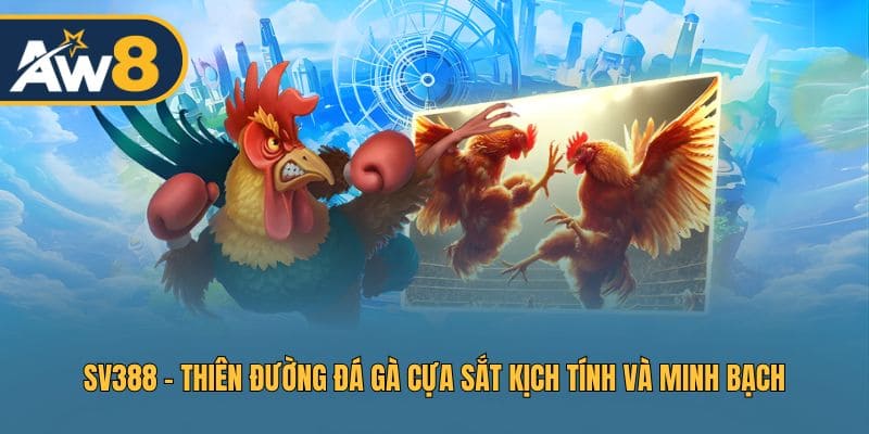 SV388 - Trải Nghiệm Đá Gà Cựa Sắt Đầy Cảm Xúc