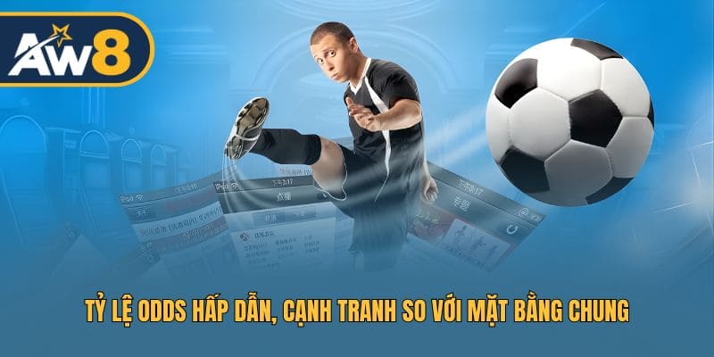 Tỷ lệ odds cạnh tranh và thu hút người chơi