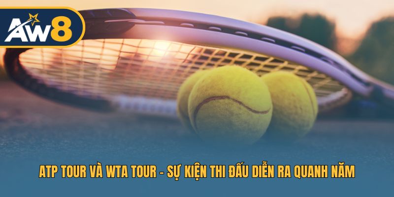 ATP Tour và WTA Tour – Sự kiện thi đấu hấp dẫn nhất hành tinh
