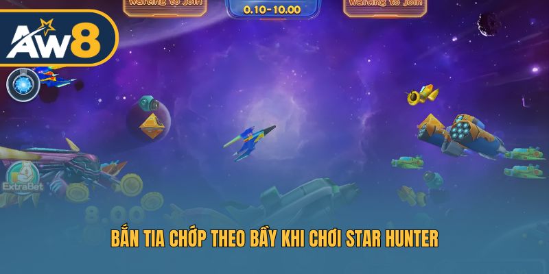 Star Hunter – Tận dụng bầy tia chớp để hạ cá khủng