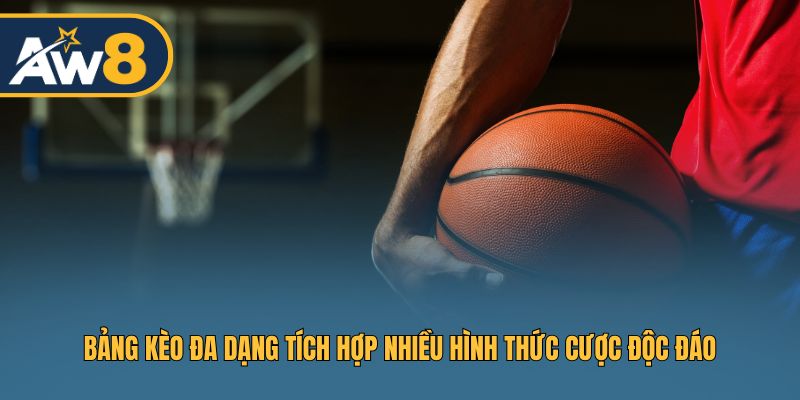 Khám phá các loại kèo bóng rổ độc đáo tại AW8