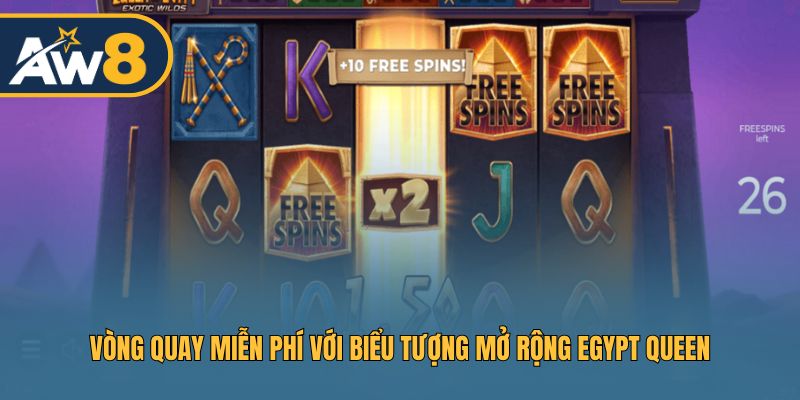 Thay đổi mức cược phù hợp để tối ưu lợi nhuận Egypt Queen