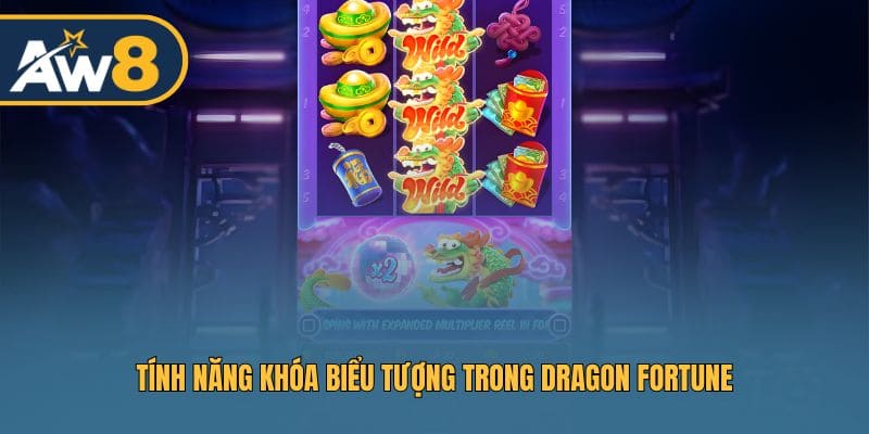 Khóa biểu tượng trong Dragon Fortune giúp nâng cơ hội chiến thắng
