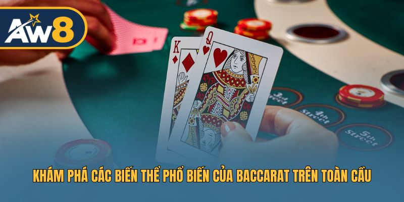Các phiên bản Baccarat được ưa chuộng trên thế giới