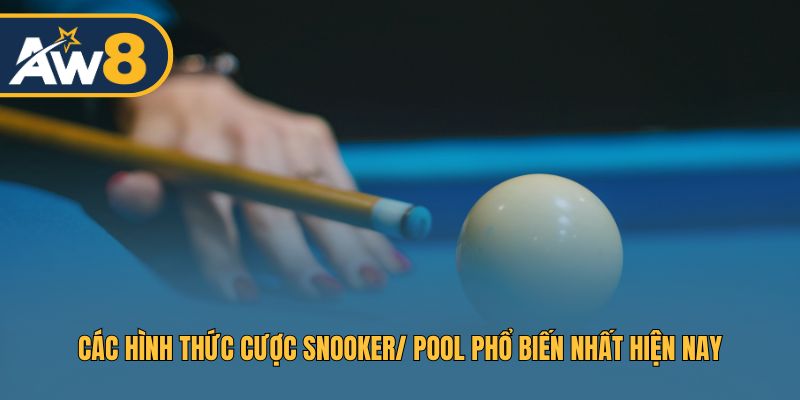 Hình thức cược hot: Thắng trận, chấp frame, tài xỉu tổng điểm