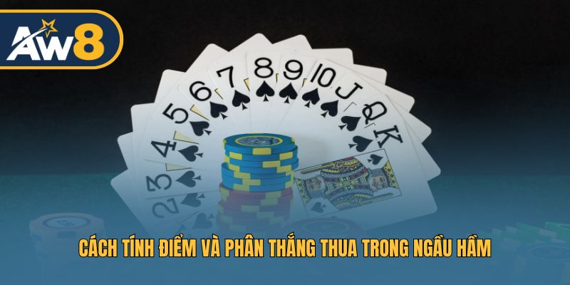 Luật tính điểm cơ bản giúp xác định kết quả Ngầu Hầm