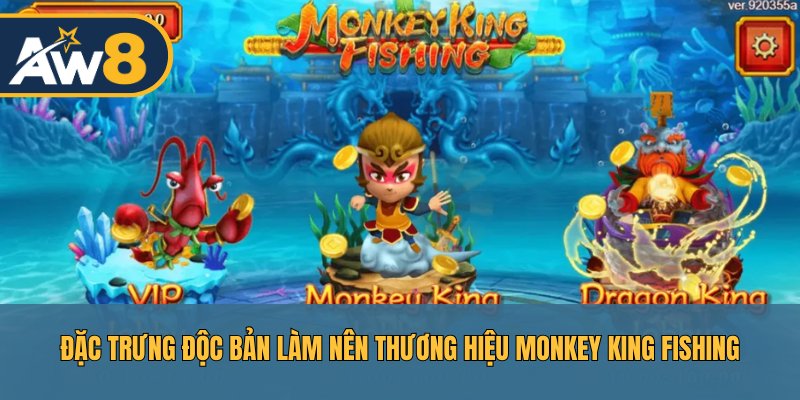 Monkey King Fishing – Hình ảnh và cơ chế độc đáo, khó nhầm lẫn