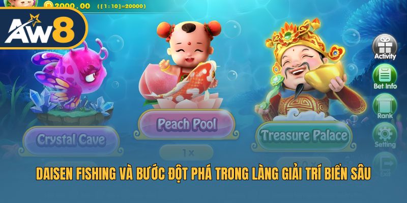 Slot Daisen Fishing – Biển sâu mang đến cơ hội thưởng lớn