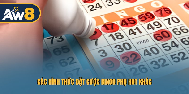Những kiểu đặt cược phụ thú vị của Bingo
