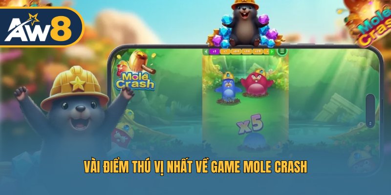 Vài điểm thú vị nhất về game Mole Crash