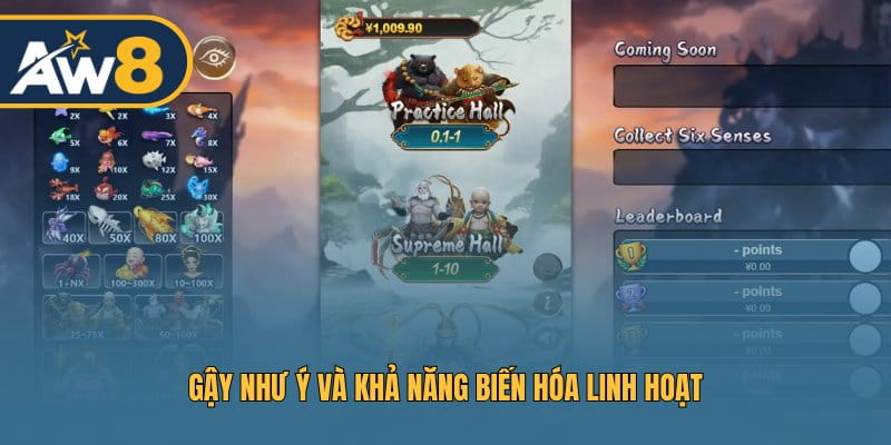 Gậy Như Ý hỗ trợ chiến đấu với mọi loại sinh vật Gậy Như Ý hỗ trợ chiến đấu với mọi loại sinh vật