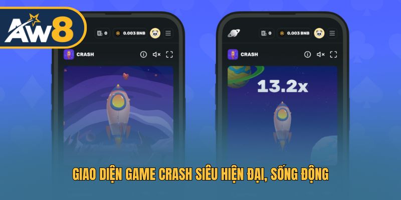Crash – Thiết kế slot sống động, trực quan và dễ chơi