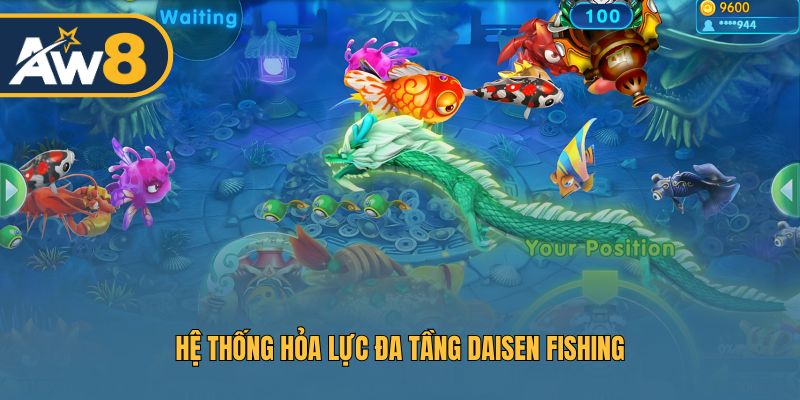 Daisen Fishing – Sử dụng hỏa lực đa tầng để săn cá tối đa