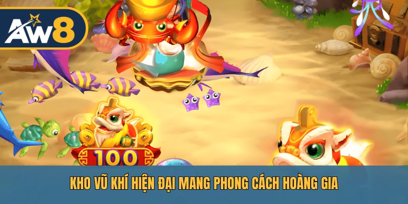 Vũ khí trong Fishing Yilufa – Thiết kế tinh xảo, uy lực tối đa