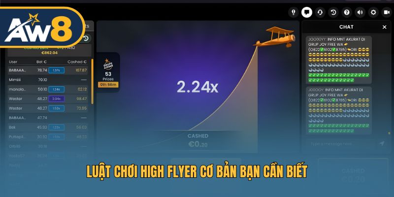 Luật chơi High Flyer cơ bản bạn cần biết