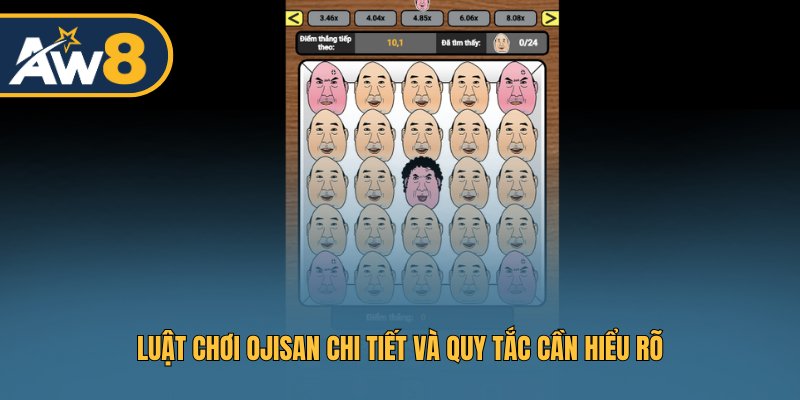 Luật chơi Ojisan chi tiết và quy tắc cần hiểu rõ