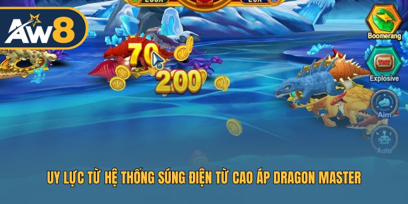 Dragon Master – Kỹ thuật bắn cá với súng điện từ cao áp AW8