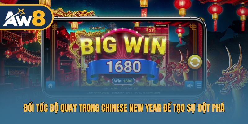 Điều chỉnh tốc độ quay giúp tối ưu cơ hội thắng Chinese New Year