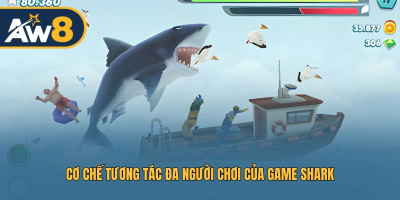 Hệ thống chơi chung đầy kịch tính trong Shark