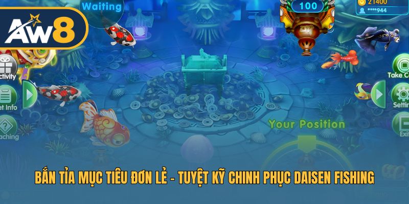 Slot Daisen Fishing – Tuyệt kỹ bắn tỉa cá đơn lẻ giúp rinh thưởng lớn