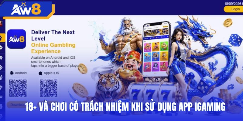 Nguyên tắc trách nhiệm và kiểm soát khi dùng AW8 app android
