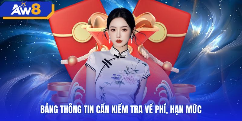 Bảng đối chiếu hạn mức nạp tiền AW8 viettel money chi tiết