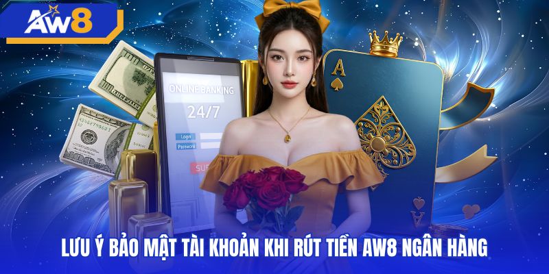 Biện pháp bảo mật thông tin khi rút tiền AW8 ngân hàng