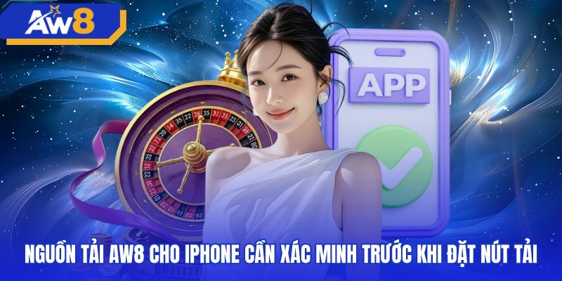 Xác minh tên miền chính thức khi cài đặt AW8 app ios