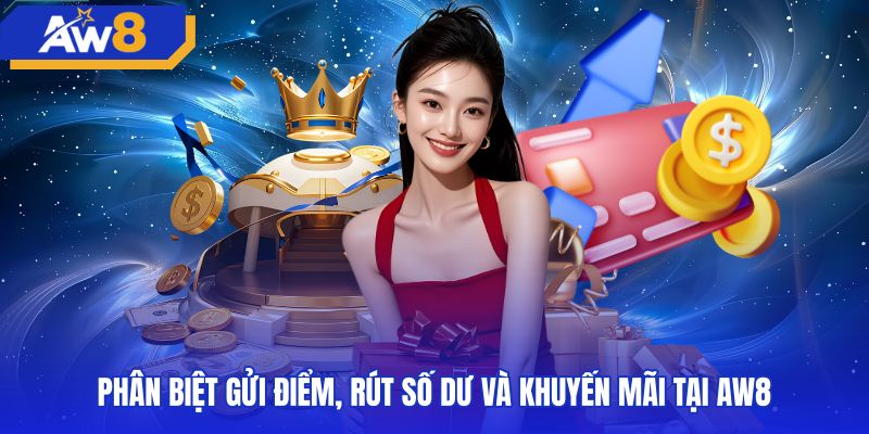 Phân biệt nạp tiền AW8 và yêu cầu rút số dư ví