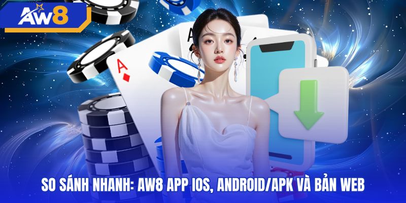 Trải nghiệm cá cược trên trình duyệt Safari cùng AW8 app ios