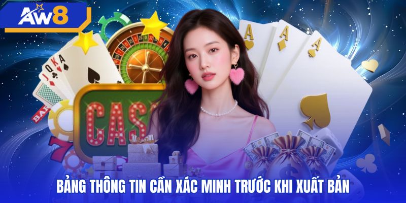 Tiêu chí đối soát kỹ thuật sảnh cyberbetx trên hệ thống AW8