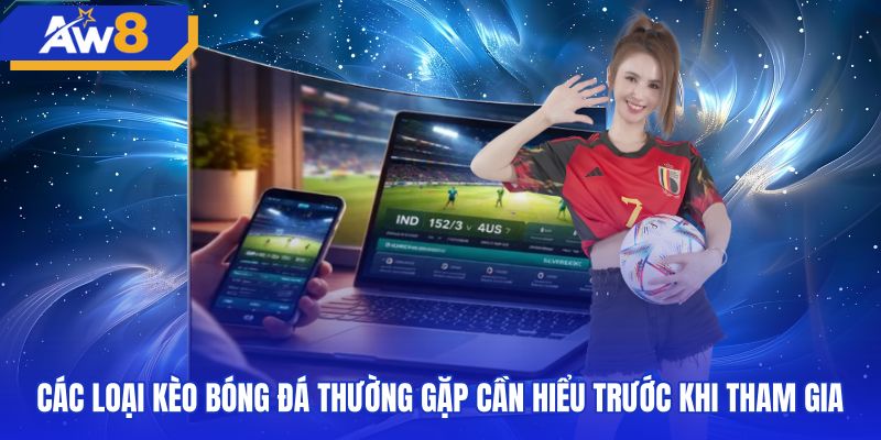 Tổng hợp các dạng kèo cá cược bóng đá thông dụng