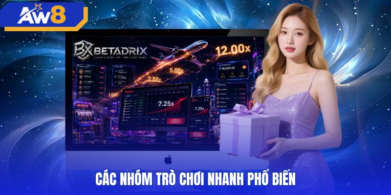 Bảy nhóm trò chơi nhanh phổ biến cùng cơ chế ván ngắn