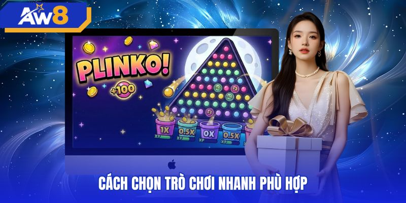 Tiêu chí chọn trò chơi nhanh phù hợp theo nhịp độ cược