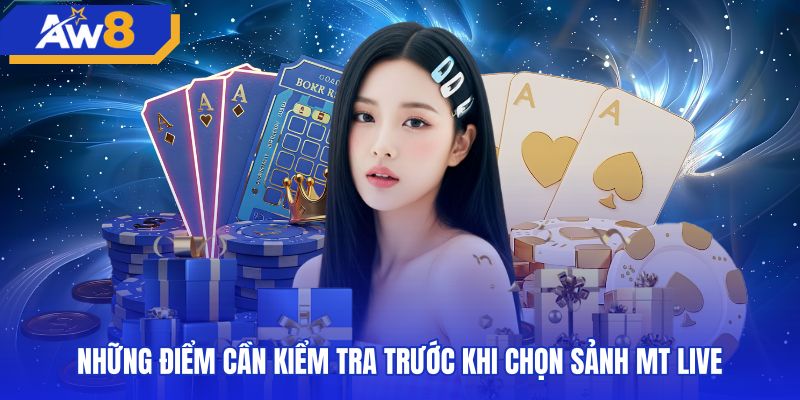Kiểm tra đường truyền video cùng bố cục cược sảnh MT live