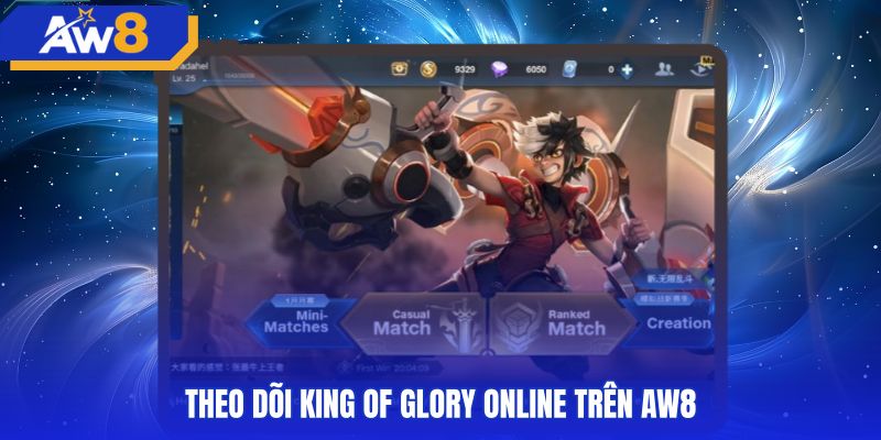 Dữ liệu theo dõi king of glory trực tuyến trên bảng cược