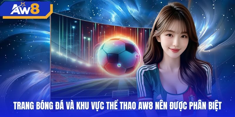 So sánh sảnh thể thao chung và sảnh cá cược bóng đá