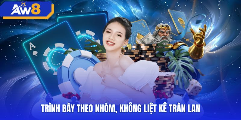Các nhóm trò chơi trực tuyến phong phú tại sảnh Ezugi